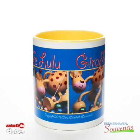 Edition Giraffe Lulu © Ilona Weinhold-Wackernah Kaffeepott – Bild 2