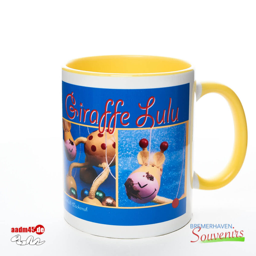 Edition Giraffe Lulu © Ilona Weinhold-Wackernah Kaffeepott