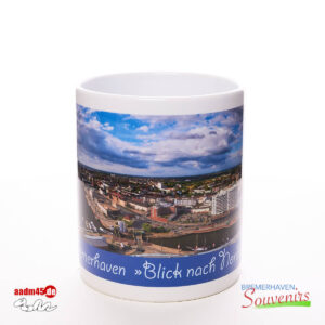 Bremerhaven Blick nach Norden Becher – Bild 2