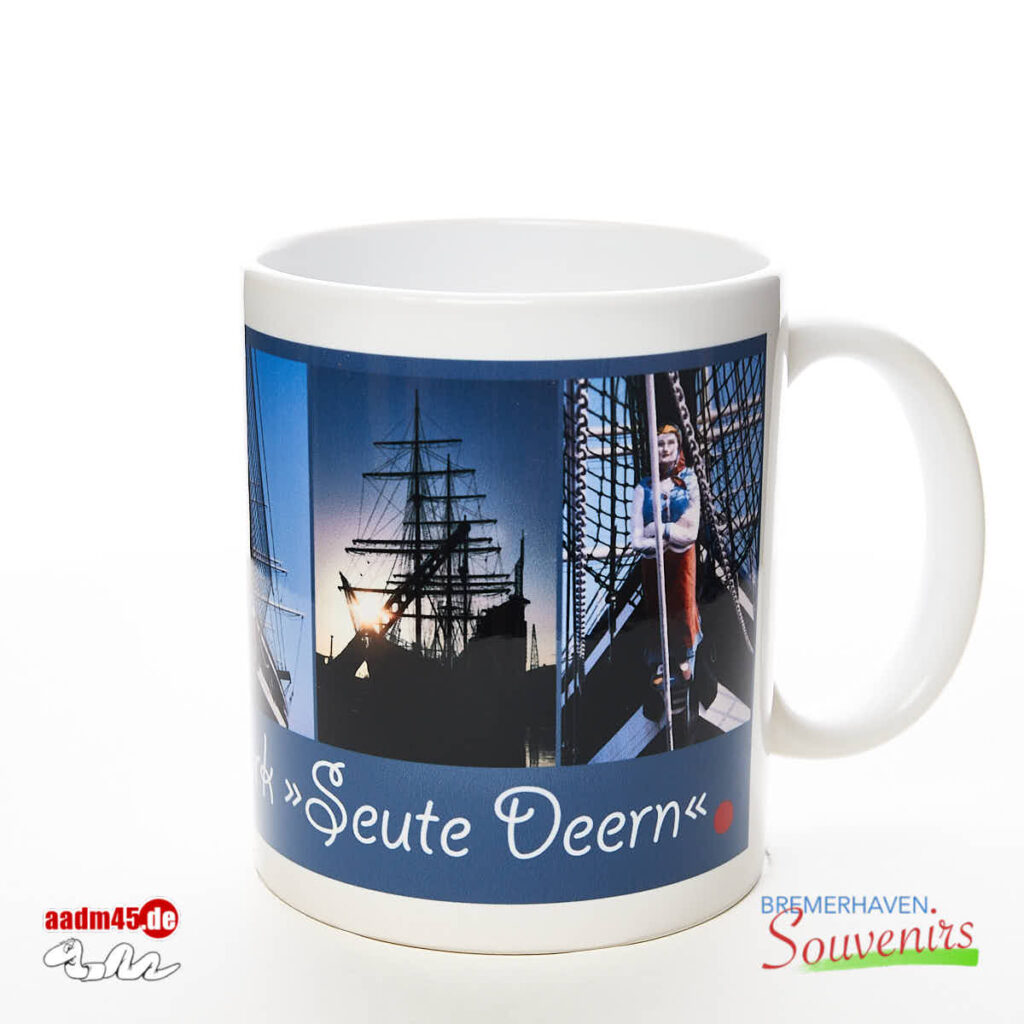 Bremerhaven Seute Deern 4er Kaffeepott Bremerhavenbecher