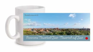 Fototasse »Panorama Töwerland Juist · Töwertied auf Juist«