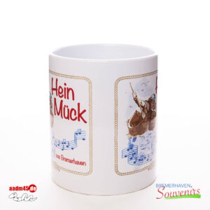 Hein Mück aus Bremerhaven Kaffeepott – Bild 2