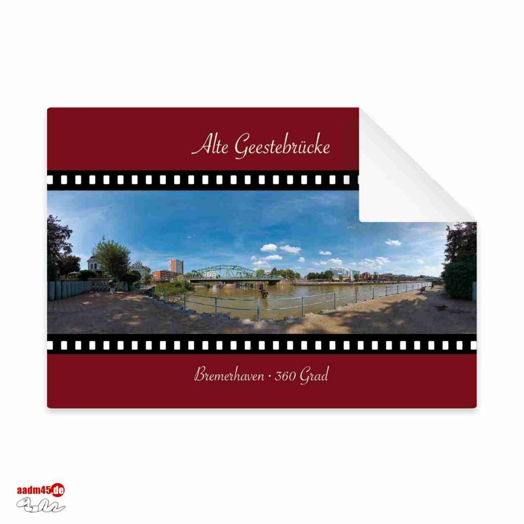 Bundle 9 Postkarten Bremerhaven 360 Grad