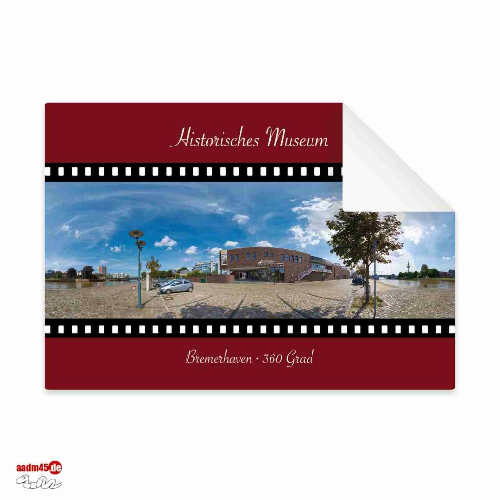 Bundle 9 Postkarten Bremerhaven 360 Grad