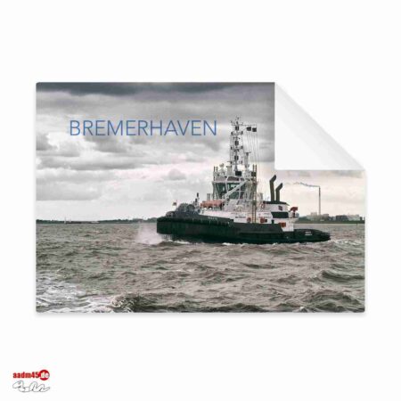 Bremerhaven Schlepper GEESTE auf der Weser Postkarte