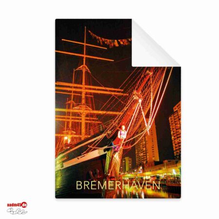 Bremerhaven Seute Deern Postkarte