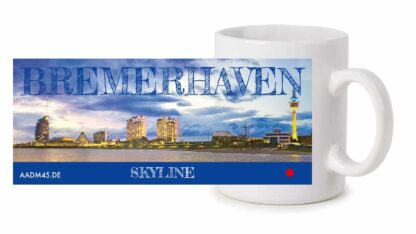 Fototasse »Bremerhaven Skyline«
