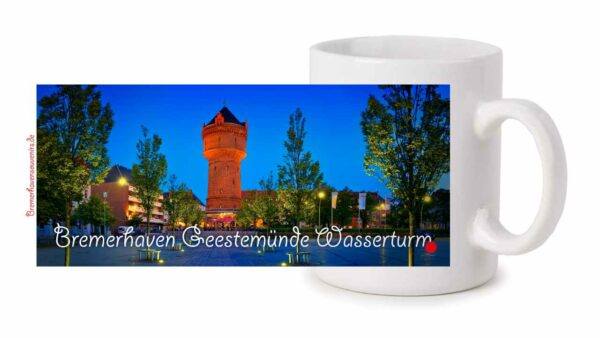 Fototasse »Bremerhaven Geestemünde Wasserturm«