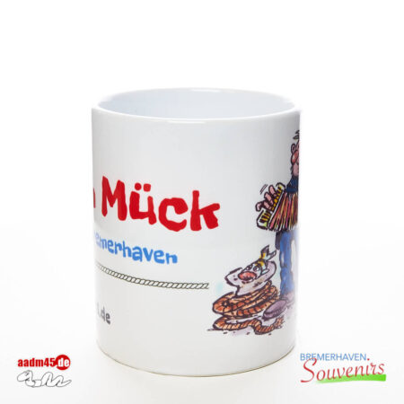 Hein Mück aus Bremerhaven Seemann Kaffeepott Bremerhavenbecher – Bild 2