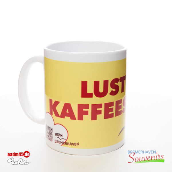 Bremerhaven Mundart »Lust auf Kaffeesieren?« Kaffeepott