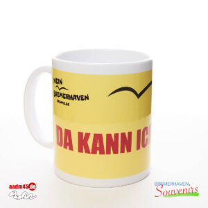 Bremerhaven Mundart »Da kann ich nix für.« Kaffeepott