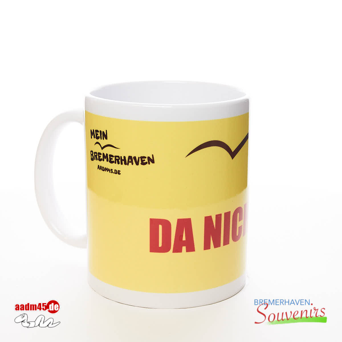 Bremerhaven Mundart »Da nich’ für.« Kaffeepott – Bild 1