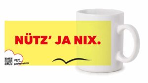 Bremerhaven Mundart »Nütz ja nix« Becher – Bild 2