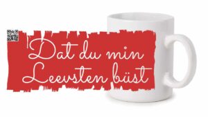 Plattdeutsch »Dat du min Leevsten büst« Becher – Bild 2
