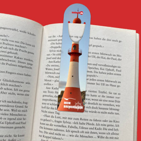 Bremerhaven Leuchtturm Unterfeuer Lesezeichen