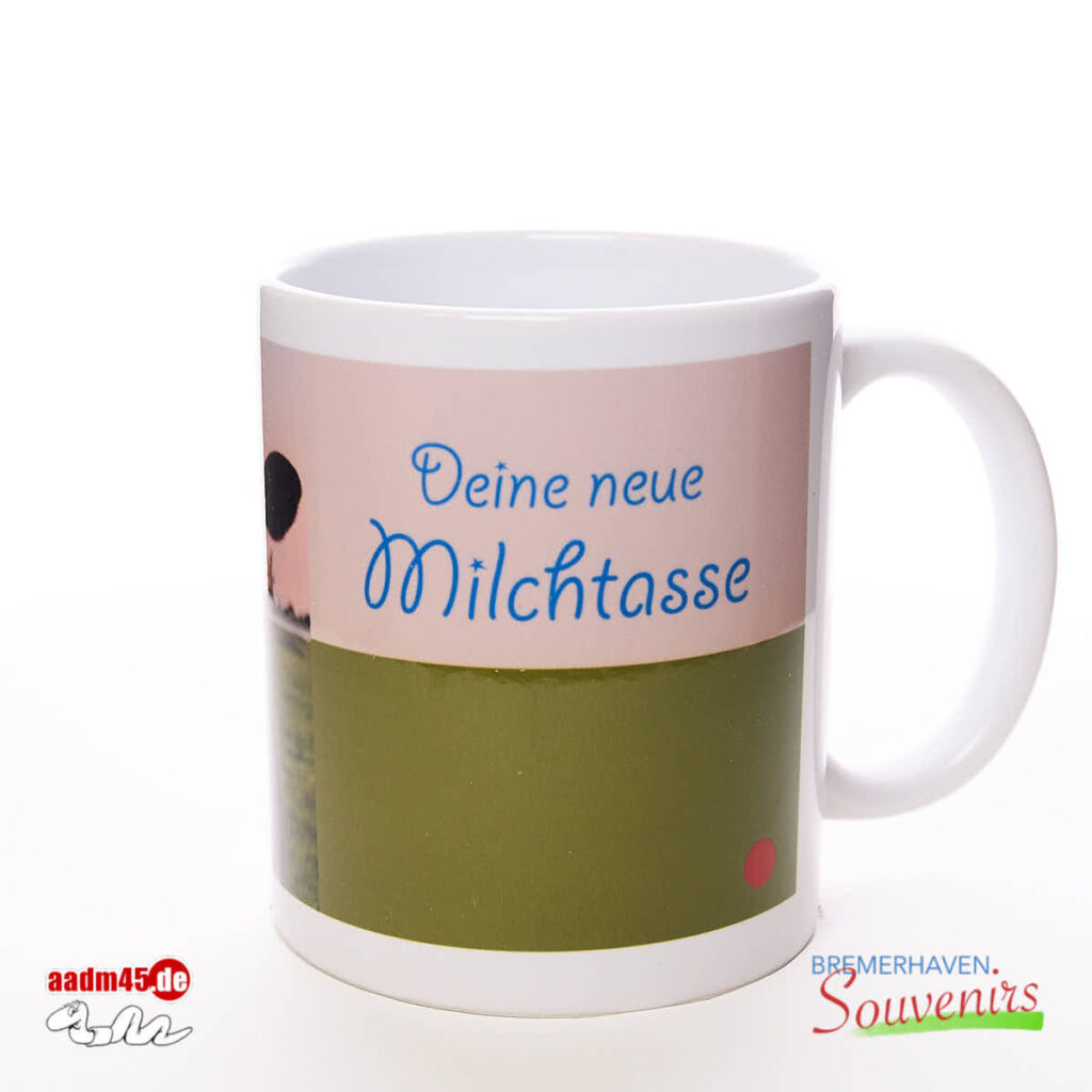 »Deine neue Milchtasse« Kaffeepott