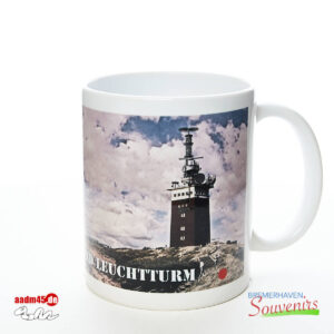 Helgoland Komposition mit Leuchtturm Becher – Bild 3