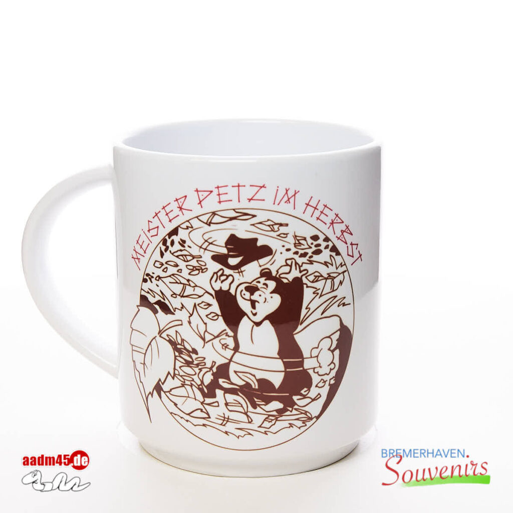„Meister Petz im Herbst“ Kaffeepott