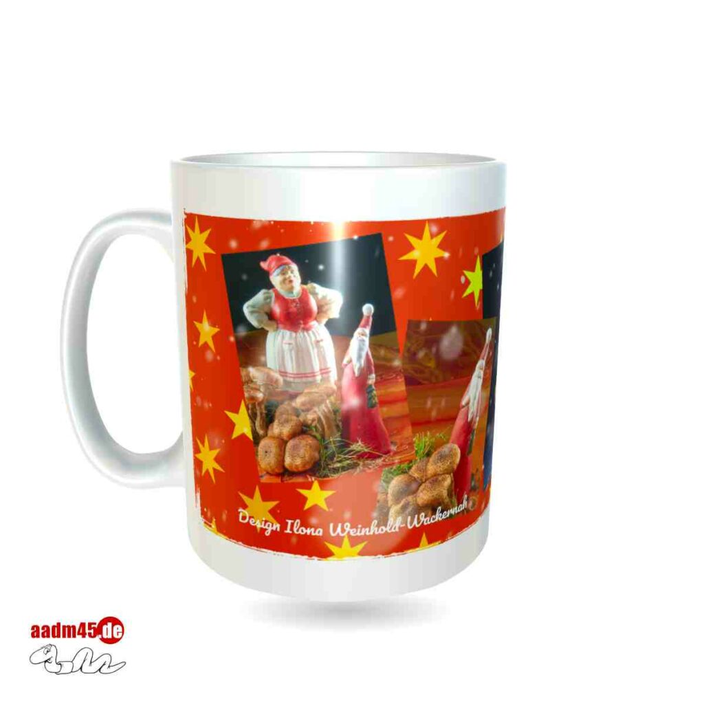 Weihnachtliche Motive Kaffeepott