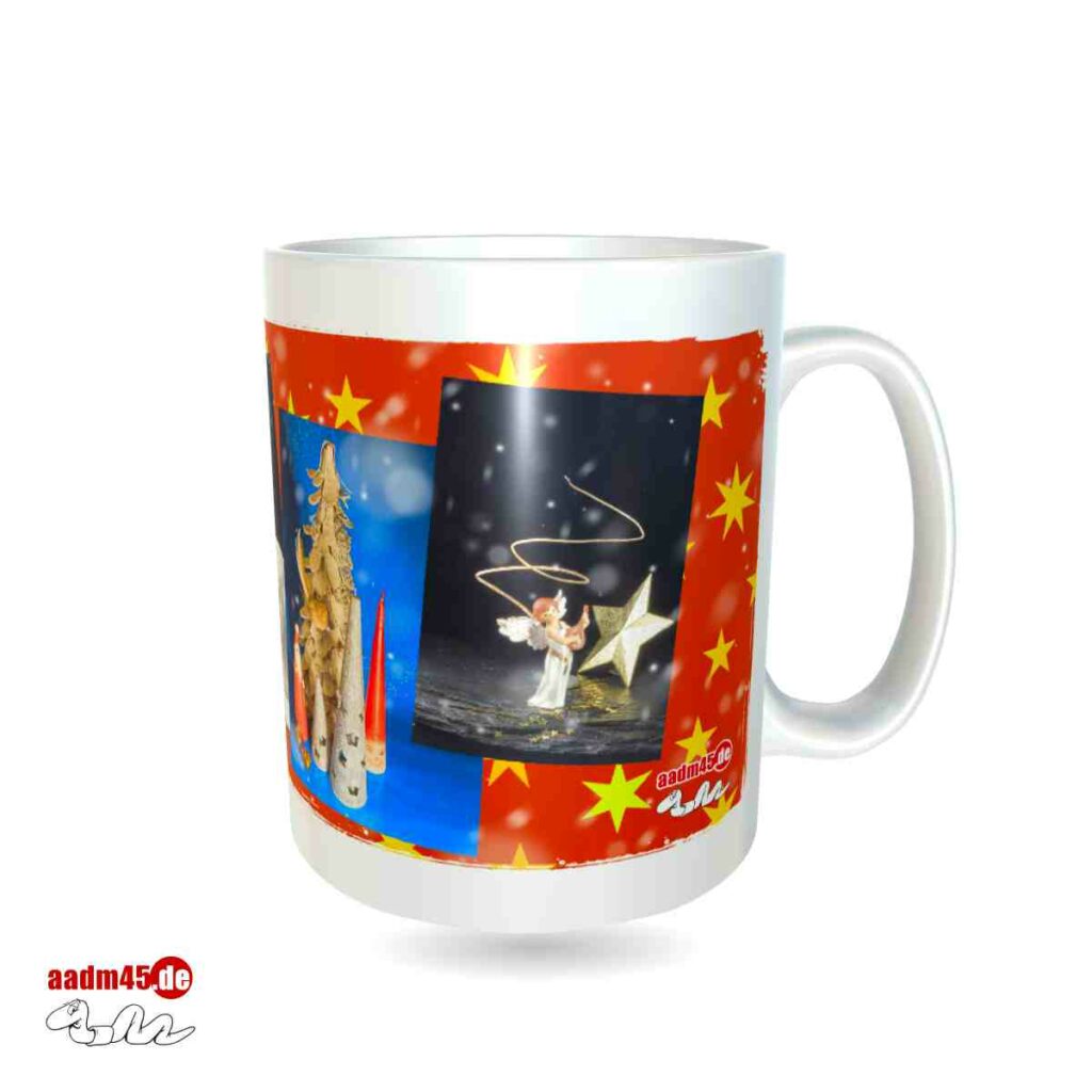 Weihnachtliche Motive Kaffeepott