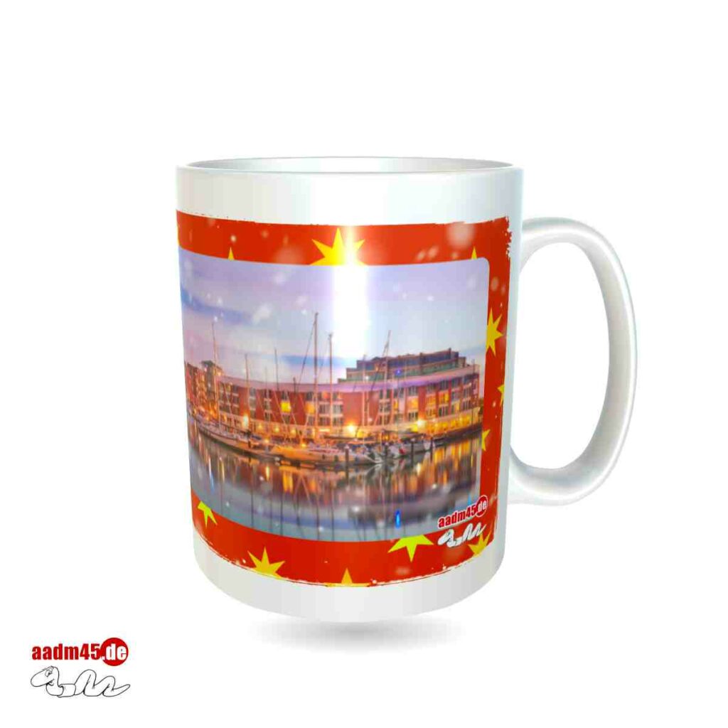 Bremerhaven Neuer Hafen Weihnachten Kaffeepott Bremerhavenbecher