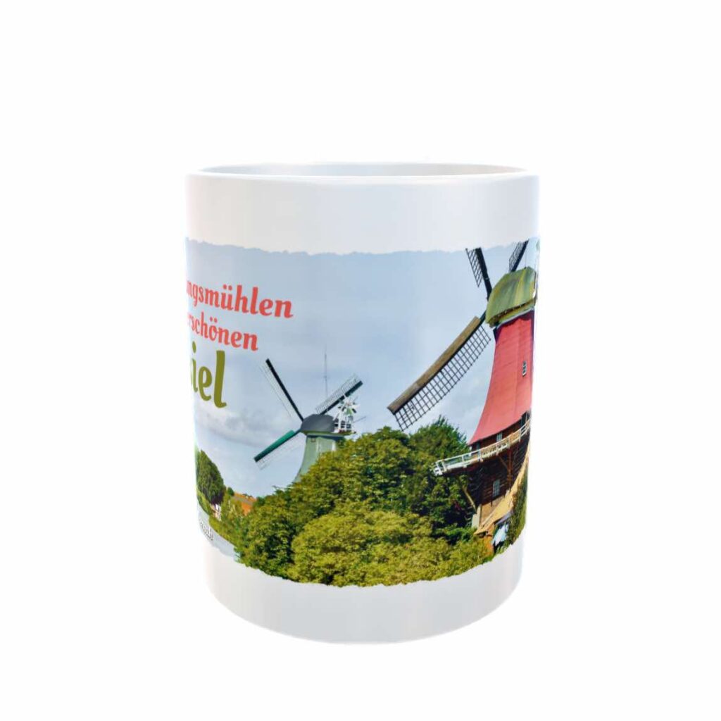 Greetsiel Gallerieholländer-Zwillingsmühlen Kaffeepott