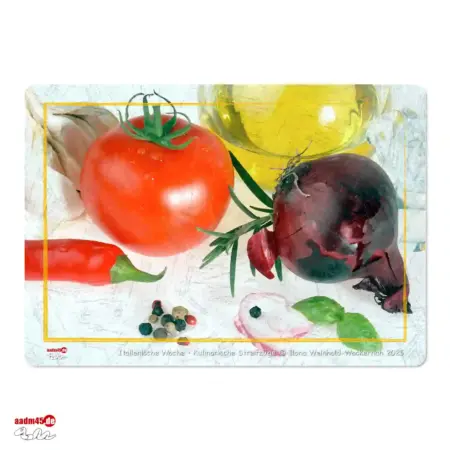 Edition Kulinarische Streifzüge Italienische Woche Glasbrett