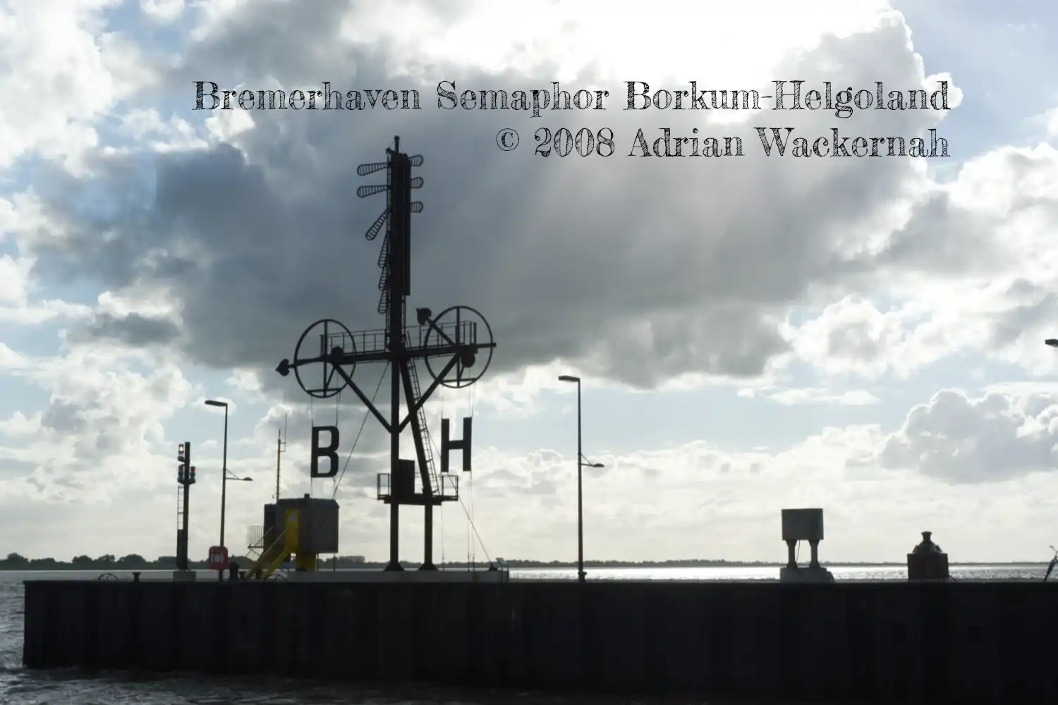 Bremerhaven Semaphor Borkum-Helgoland