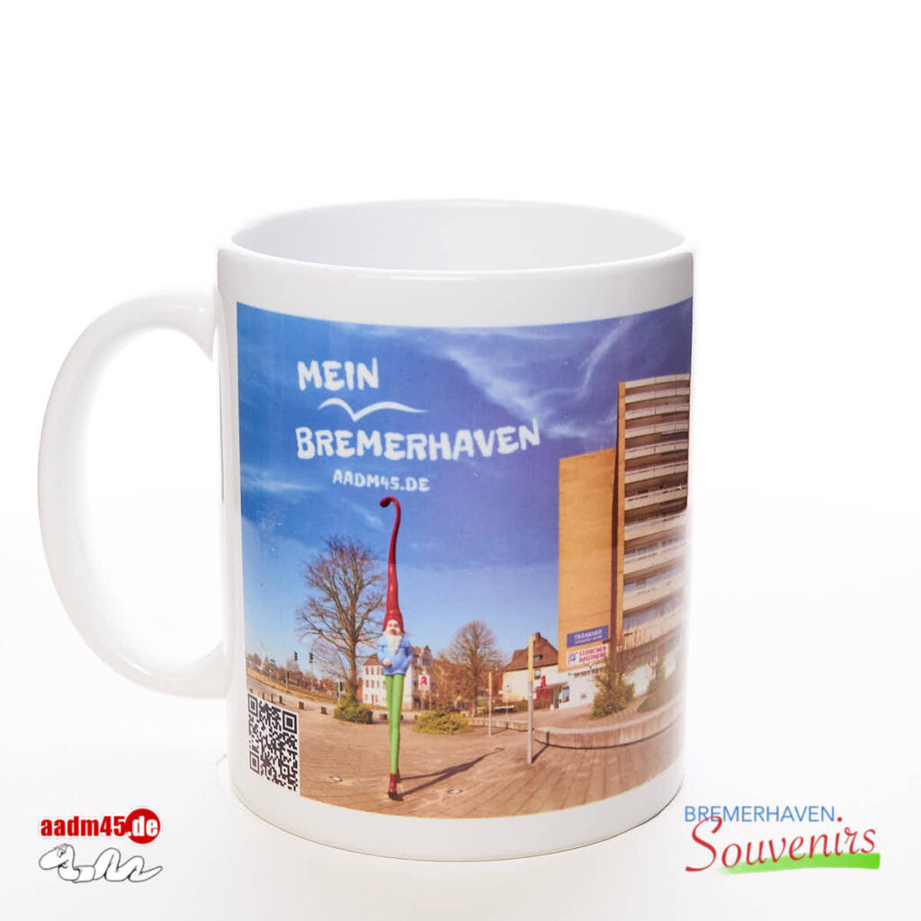 Bremerhaven Ecke Lindenallee Kaffeepott Bremerhavenbecher