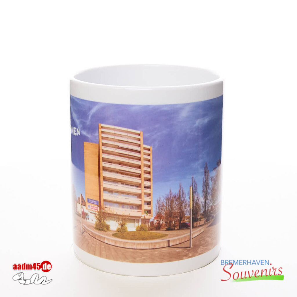 Bremerhaven Ecke Lindenallee Kaffeepott Bremerhavenbecher