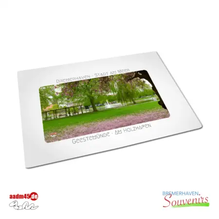 Bremerhaven Holzhafen Bismarckstrasse Textiltischset 39x26 cm