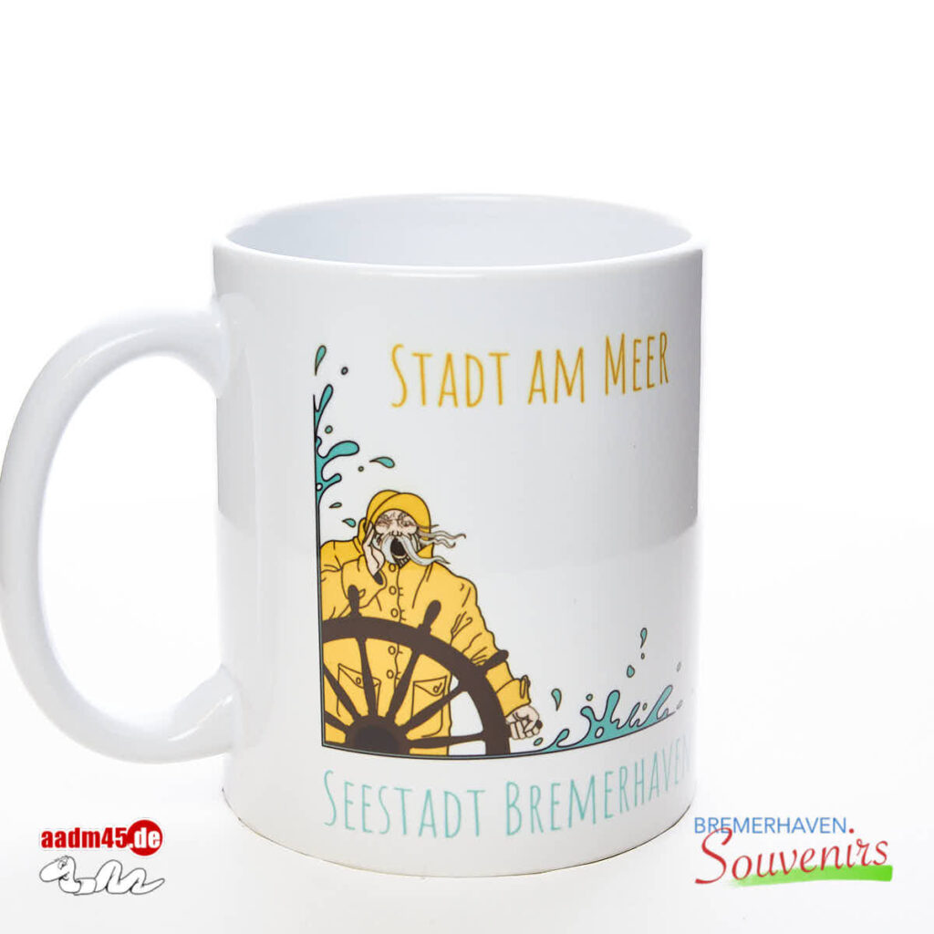 Bremerhaven Stadt am Meer Kaffeepott Bremerhavenbecher