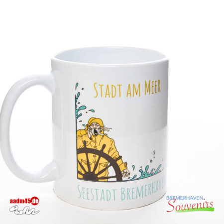 Bremerhaven Stadt am Meer Kaffeepott Bremerhavenbecher