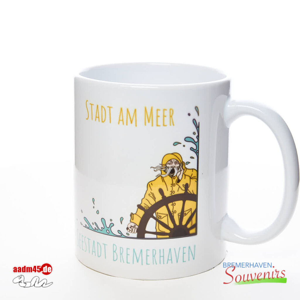 Bremerhaven Stadt am Meer Kaffeepott Bremerhavenbecher