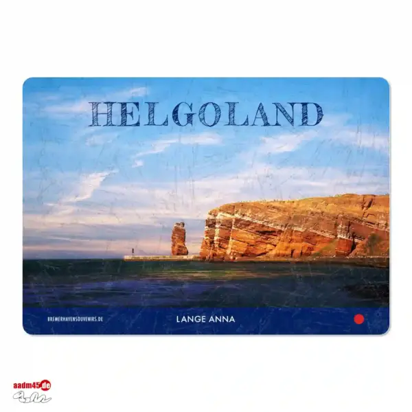 Helgoland Lange Anna Glasschneidebrett
