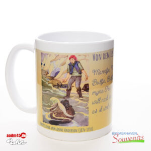 »Vom Fischer und seiner Frau« Illustration Becher