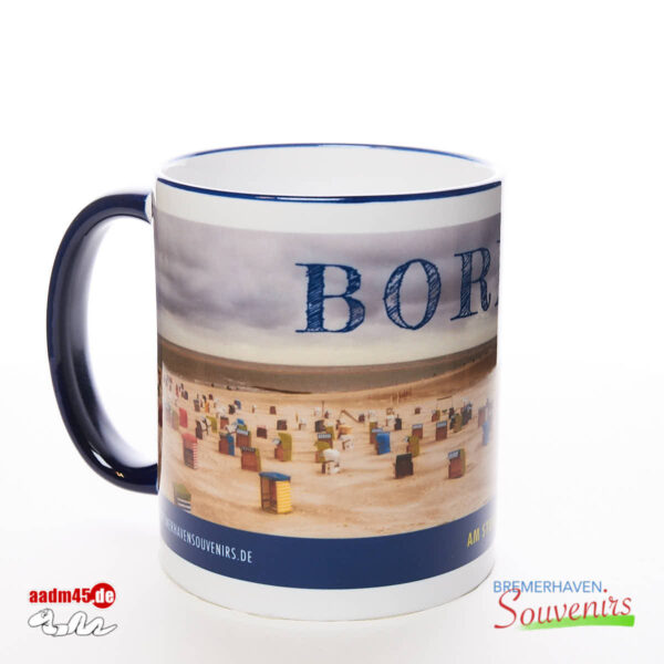 Borkum Am Strand Kaffeepott Borkumbecher