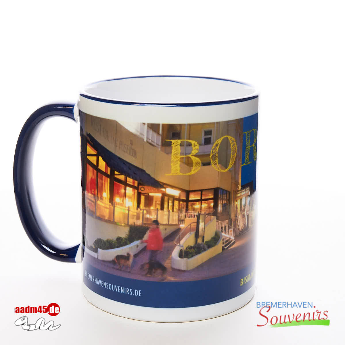 Borkum Bismarckstrasse Kaffeepott