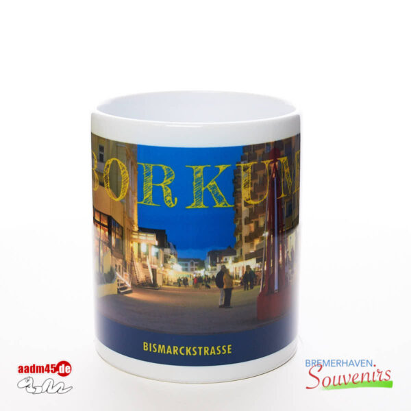 Borkum Bismarckstrasse Kaffeepott