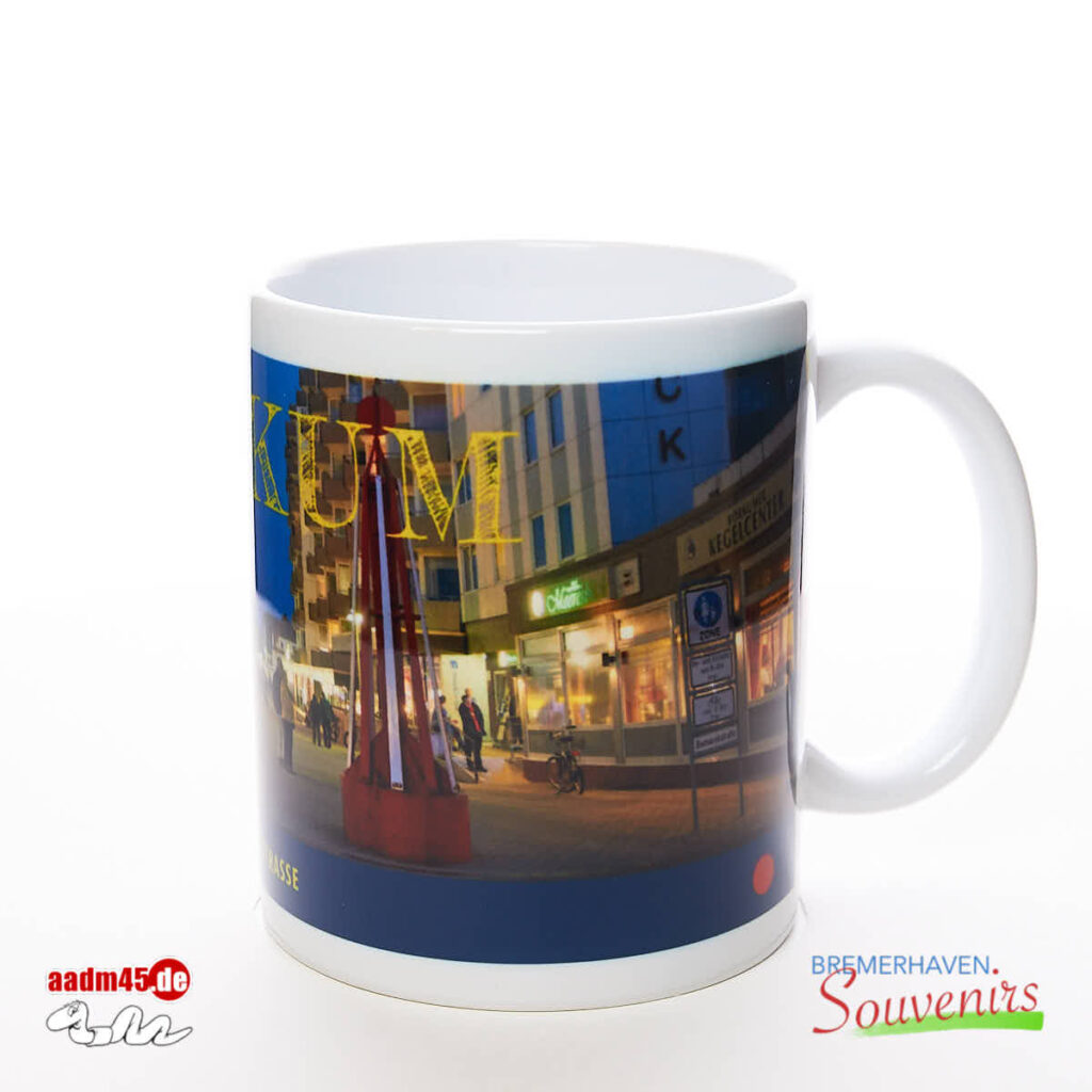 Borkum Bismarckstrasse Kaffeepott