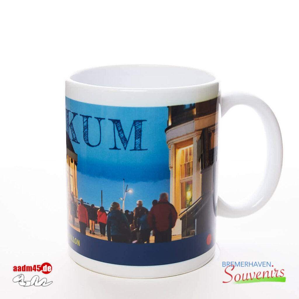 Borkum Musikpavillon Kaffeepott