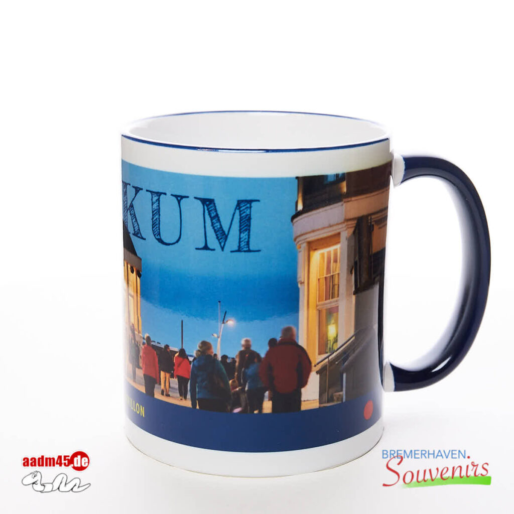 Borkum Musikpavillon Kaffeepott Borkumbecher