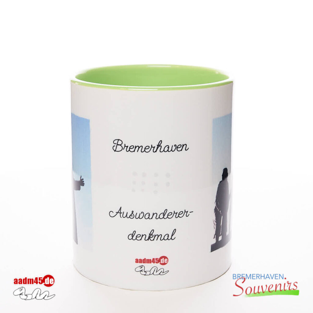 Bremerhaven Die Auswanderer Kaffeepott Bremerhavenbecher