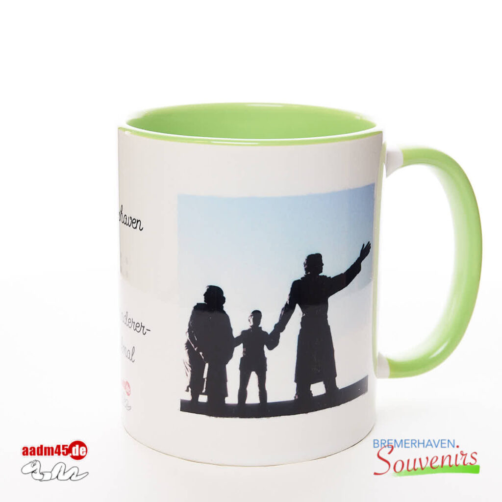 Bremerhaven Die Auswanderer Kaffeepott Bremerhavenbecher