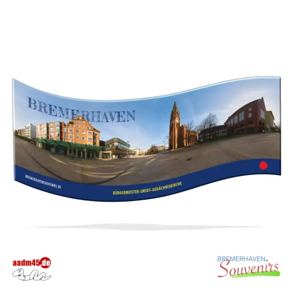 Bremerhaven Große Kirche Panorama Acryl
