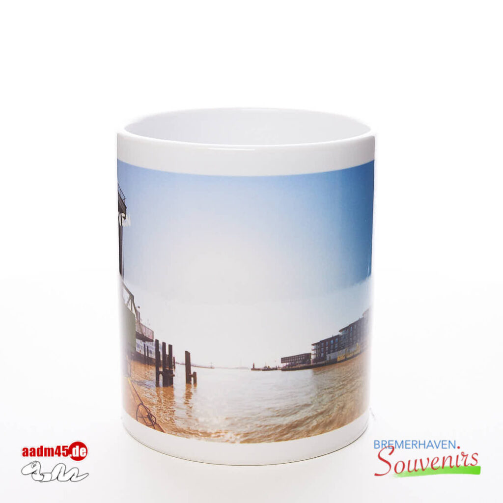 Bremerhaven Weserfähre Kaffeepott Bremerhavenbecher