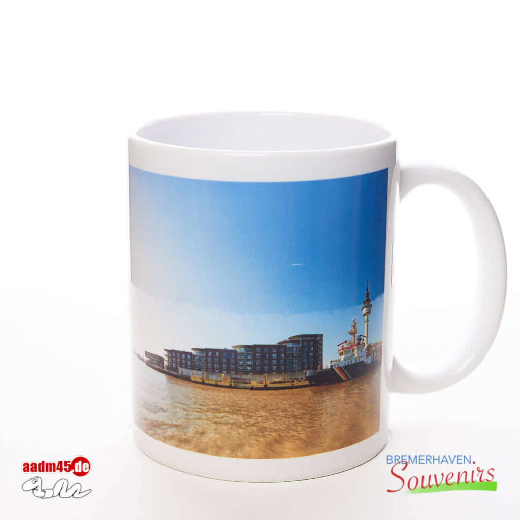 Bremerhaven Weserfähre Kaffeepott Bremerhavenbecher