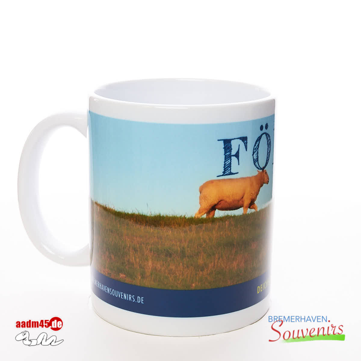 Föhr Deichschaf Becher – Bild 1