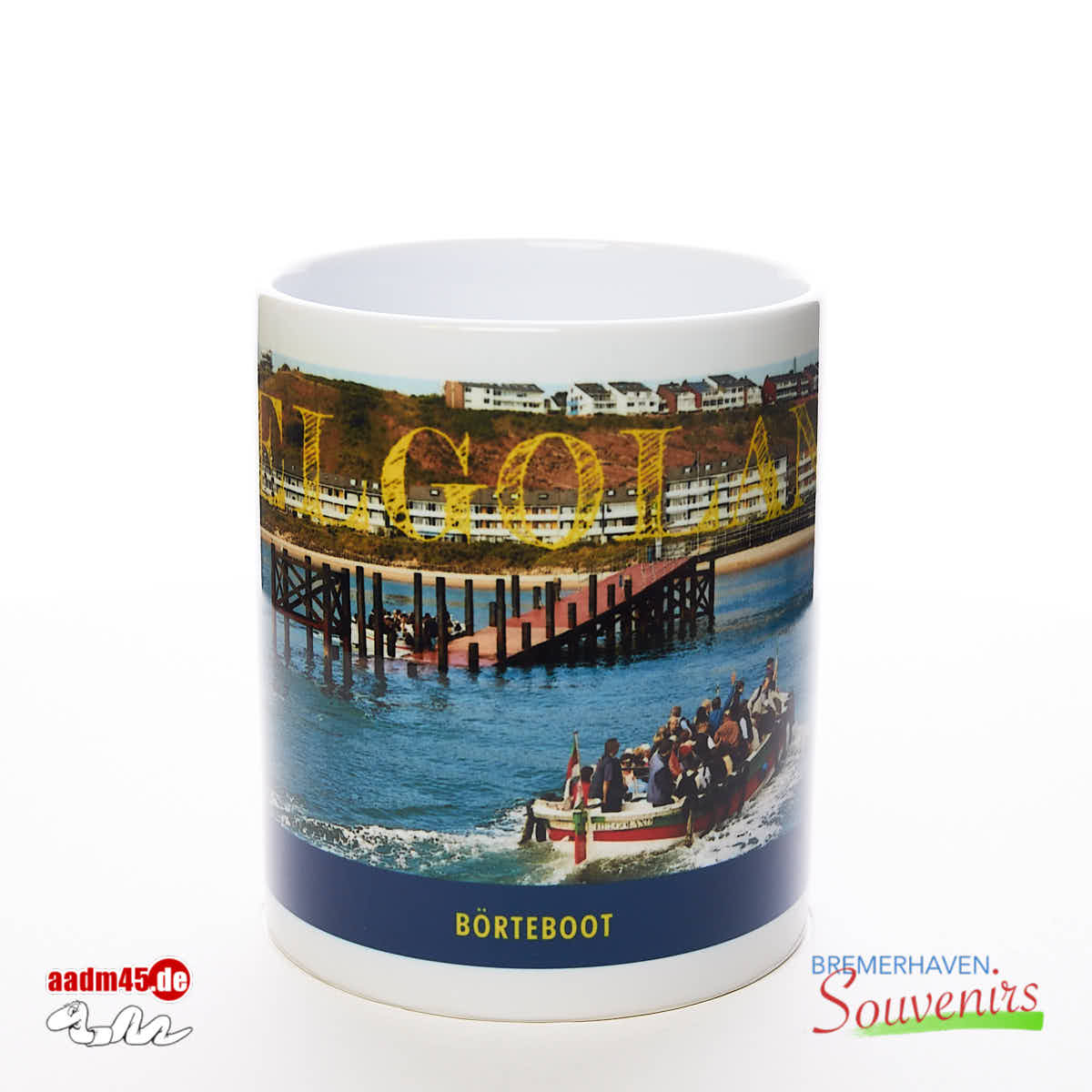Helgoland Börteboot Becher – Bild 2