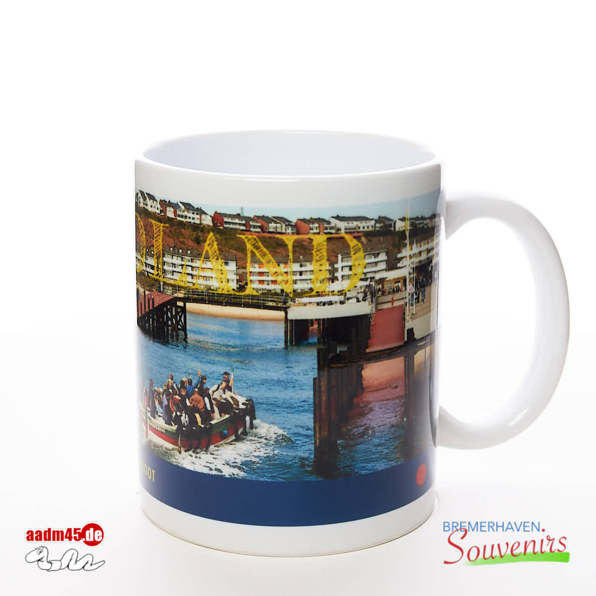 Helgoland Börteboot Becher – Bild 1